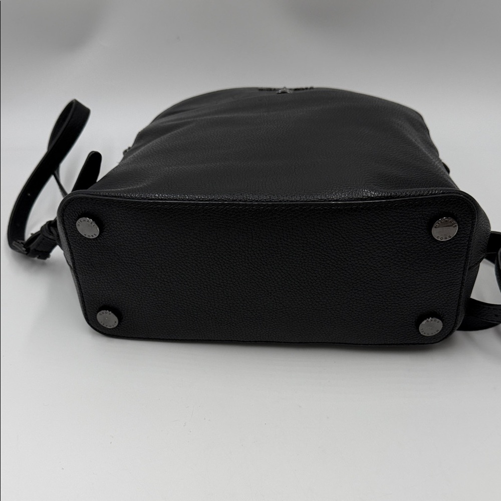 Michael Kors Adele Large
Leather Backpack in
Midnight - Picture 8 of 11